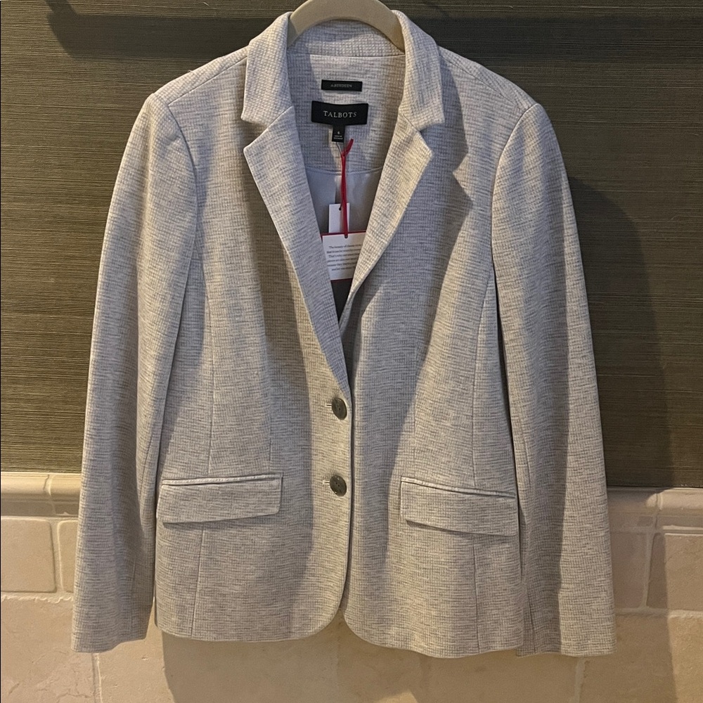 Talbots Heather Gray Women's Blazer